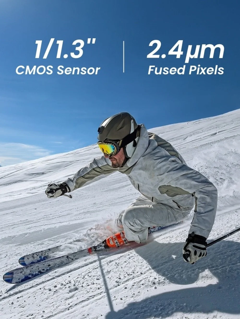 XTRA EDGE Pro Action Camera - 1/1.3